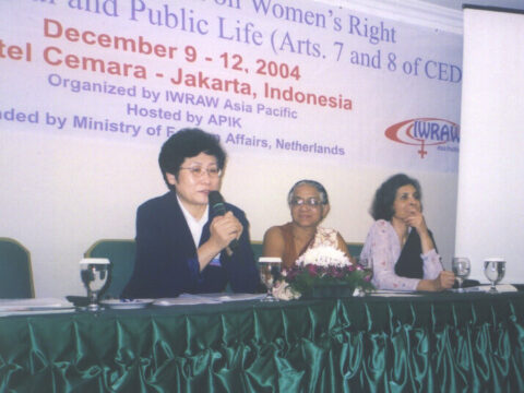 Regional Consultation on Women’s Right.. 참석