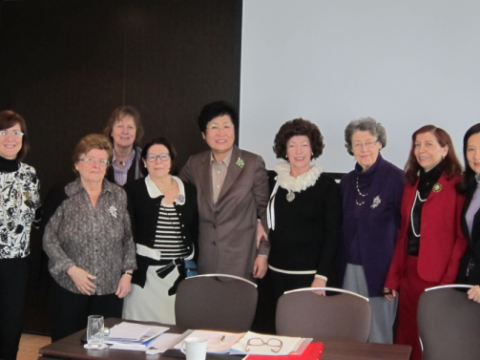 김정숙 회장, 세계여성단체협의회(ICW) 이사회 및 유럽 지역회의 참석
